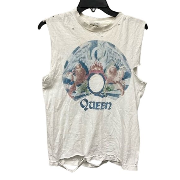 Daydreamer Free People Distressed Queen Tank Top XS - Picture 1 of 7